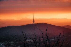 Canberra sunset