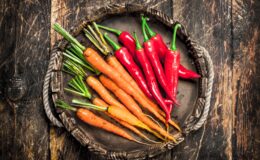 Organic food. Fresh harvest of vegetables.